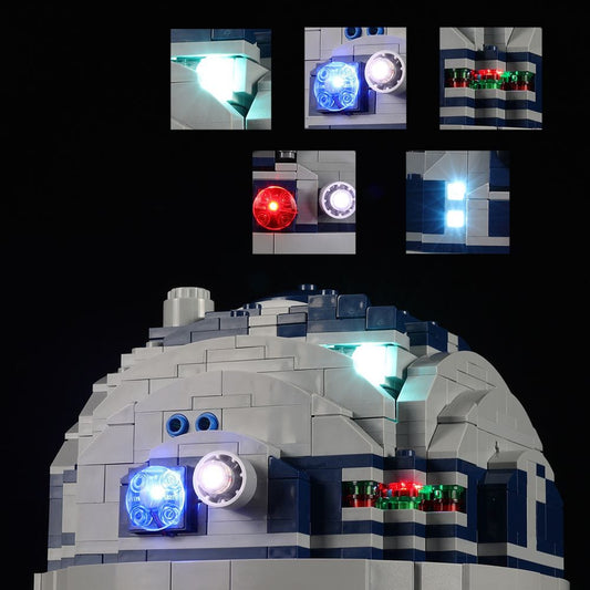 Light Kit for Star Wars™ R2 - D2™ 75308 - DelsBricks Toys & CollectiblesLed Light Kit for LegoDelsBricks Toys & CollectiblesZENE