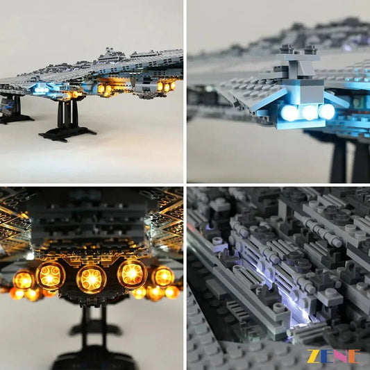 Light Kit for Star Wars Super Star Destroyer 10221 - DelsBricks Toys & CollectiblesLed Light Kit for LegoDelsBricks Toys & CollectiblesZENE