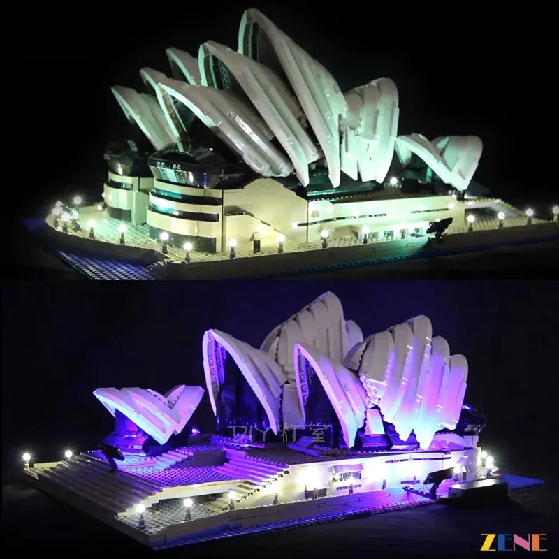 Light Kit for Sydney Opera House™ 10234 - DelsBricks Toys & CollectiblesLed Light Kit for LegoDelsBricks Toys & CollectiblesZENE