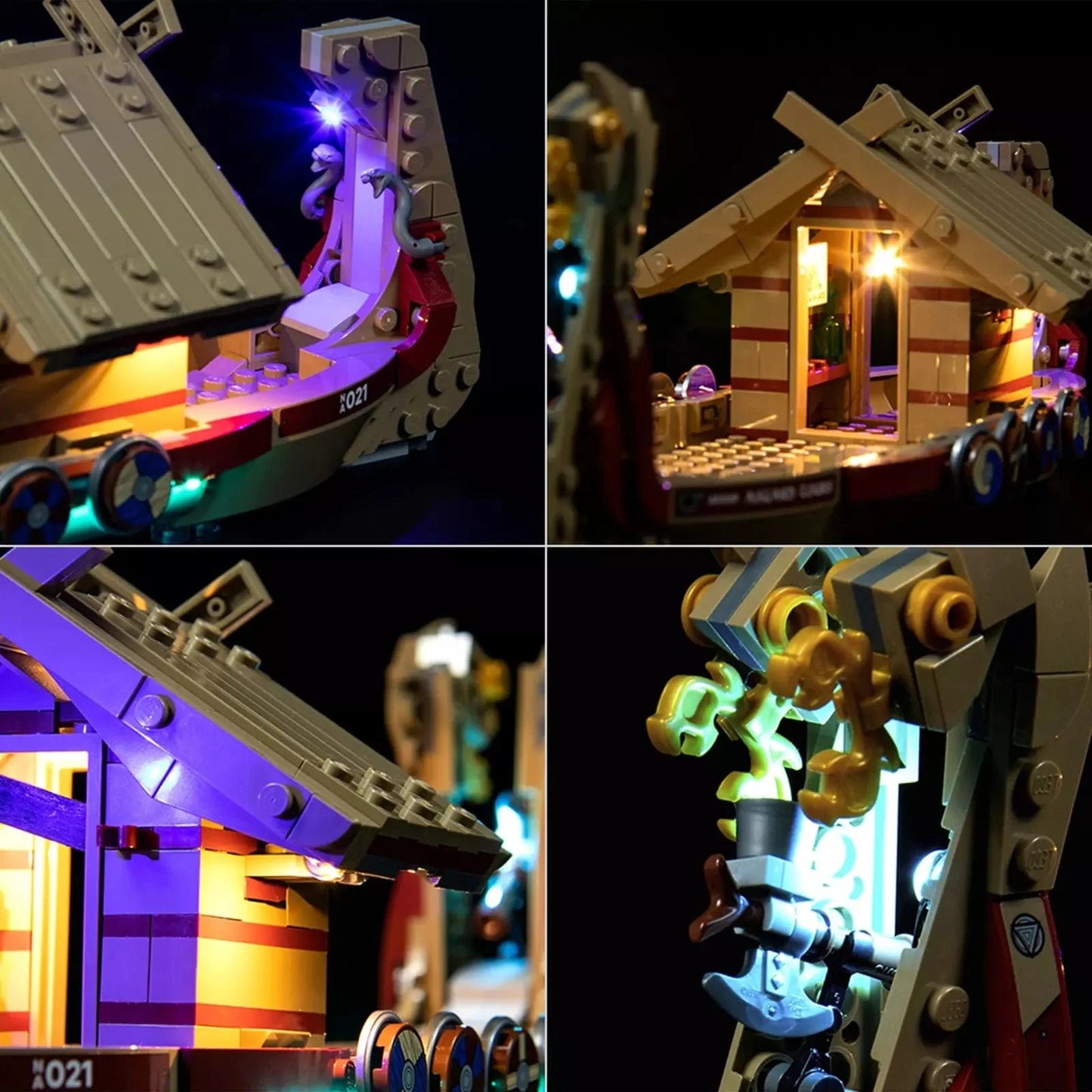 Light Kit for The Goat Boat 76208 - DelsBricks Toys & CollectiblesLed Light Kit for LegoDelsBricks Toys & CollectiblesZENE