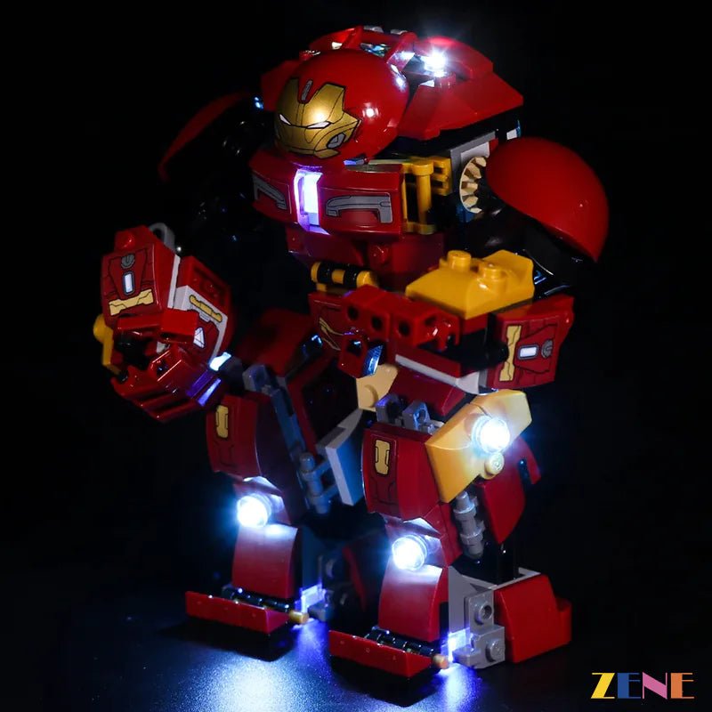 Light Kit for The Hulkbuster Smash - Up 76104 - DelsBricks Toys & CollectiblesLed Light Kit for LegoDelsBricks Toys & CollectiblesZENE