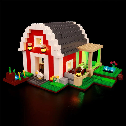 Light Kit for The Red Barn 21187 - DelsBricks Toys & CollectiblesLed Light Kit for LegoDelsBricks Toys & CollectiblesZENE