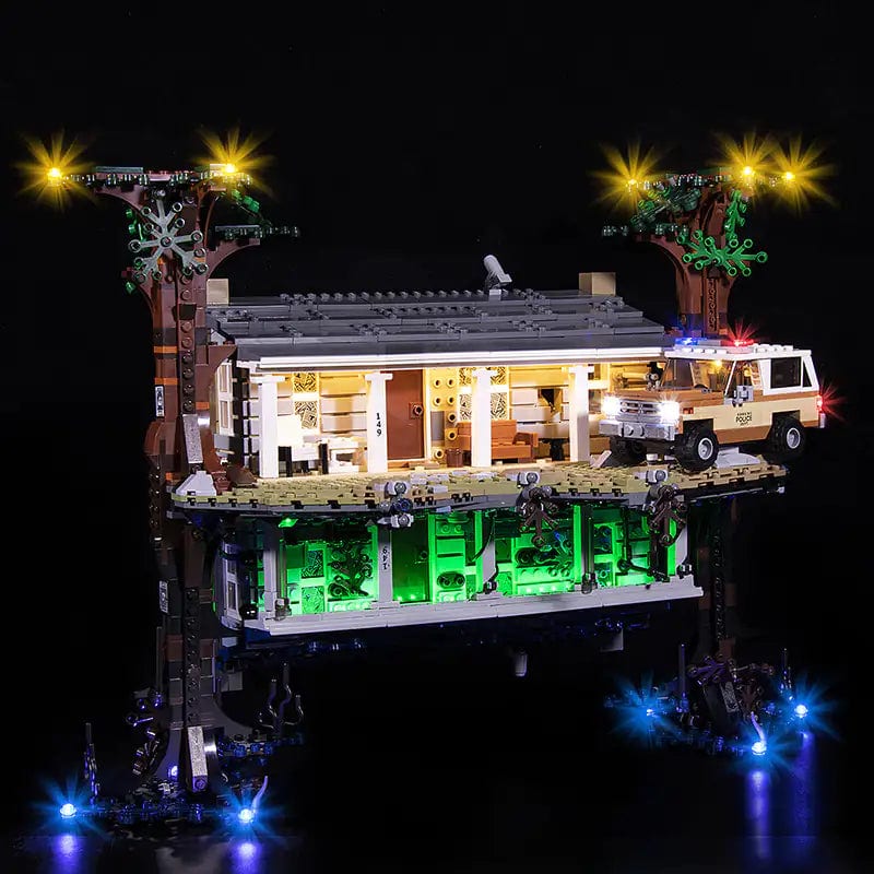 Light Kit for The Upside Down 75810 (Ver. 2) Halloween - DelsBricks Toys & CollectiblesLed Light Kit for LegoDelsBricks Toys & CollectiblesZENE