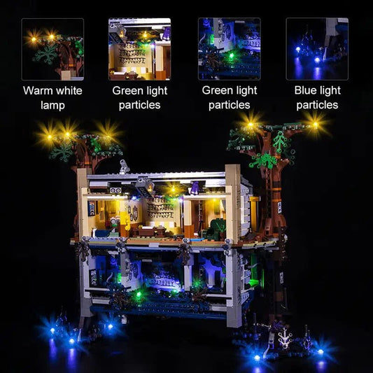 Light Kit for The Upside Down 75810 (Ver. 2) Halloween - DelsBricks Toys & CollectiblesLed Light Kit for LegoDelsBricks Toys & CollectiblesZENE