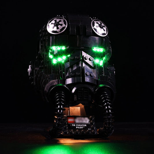 Light Kit for TIE Fighter Pilot Helmet 75274 - DelsBricks Toys & CollectiblesLed Light Kit for LegoDelsBricks Toys & CollectiblesZENE