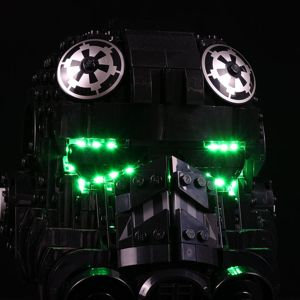 Light Kit for TIE Fighter Pilot Helmet 75274 - DelsBricks Toys & CollectiblesLed Light Kit for LegoDelsBricks Toys & CollectiblesZENE