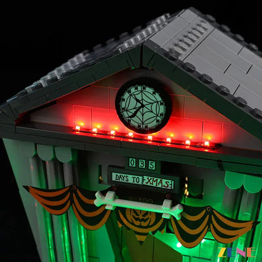 Light Kit for Tim Burton's The Nightmare Before Christmas 21351 Ver2 - DelsBricks Toys & CollectiblesLed Light Kit for LegoDelsBricks Toys & CollectiblesZENE