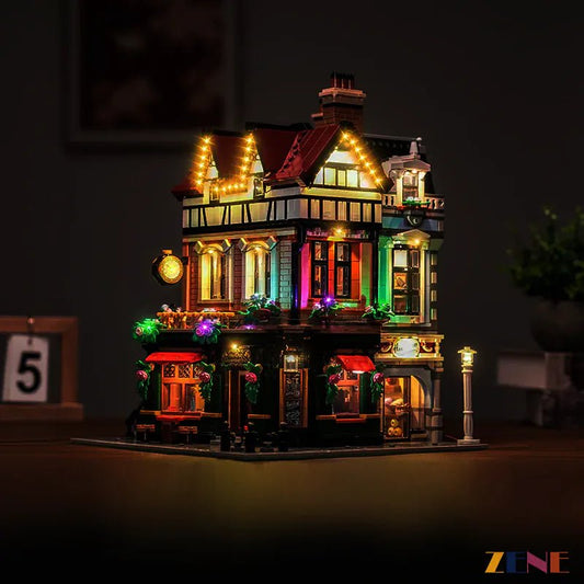 Light Kit for Tudor Corner 10350 - DelsBricks Toys & CollectiblesLed Light Kit for LEGODelsBricks Toys & CollectiblesZENE