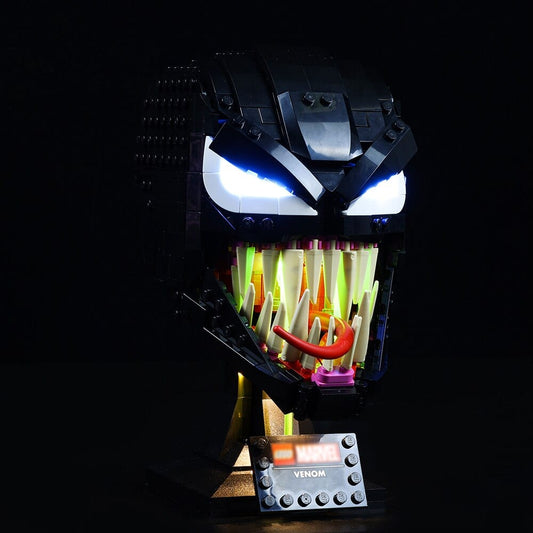 Light Kit for Venom Mask 76187 - DelsBricks Toys & CollectiblesLed Light Kit for LegoDelsBricks Toys & CollectiblesZENE