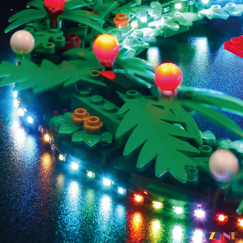 Light Kit for Wreath 2 - in - 1 40426 - DelsBricks Toys & CollectiblesLed Light Kit for LegoDelsBricks Toys & CollectiblesZENE