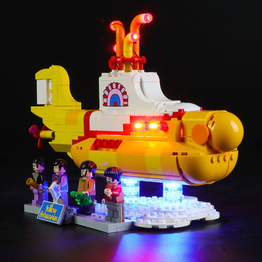Light Kit for Yellow Sub marine 21306 - DelsBricks Toys & CollectiblesLed Light Kit for LegoDelsBricks Toys & CollectiblesZENE