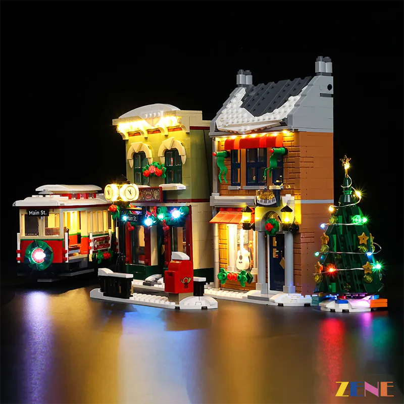 Light Kit Holiday Main Street 10308 (Christmas Ver) - DelsBricks Toys & CollectiblesLed Light Kit for LegoDelsBricks Toys & CollectiblesZENE
