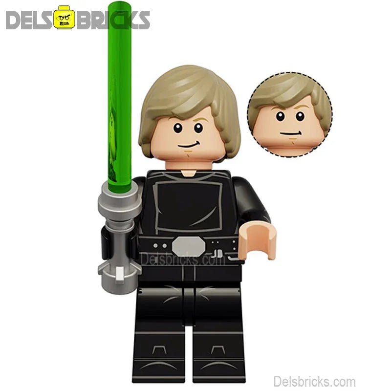 Luke Skywalker Jedi Master Lego Star Wars Minifigures Custom Toys 2 - DelsBricks MinifiguresLego Star Wars MinifiguresDelsBricks MinifiguresDelsbricks.com