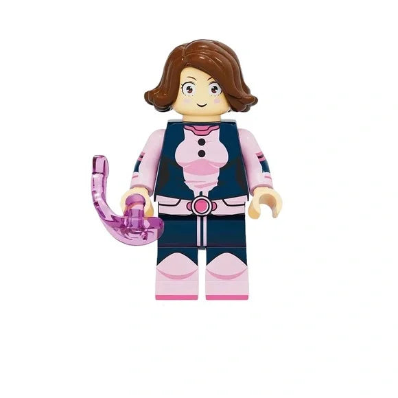Ochaco Uraraka Minifigures My Hero Academia Lego Compatible Mini figure Minifigures Delsbricks