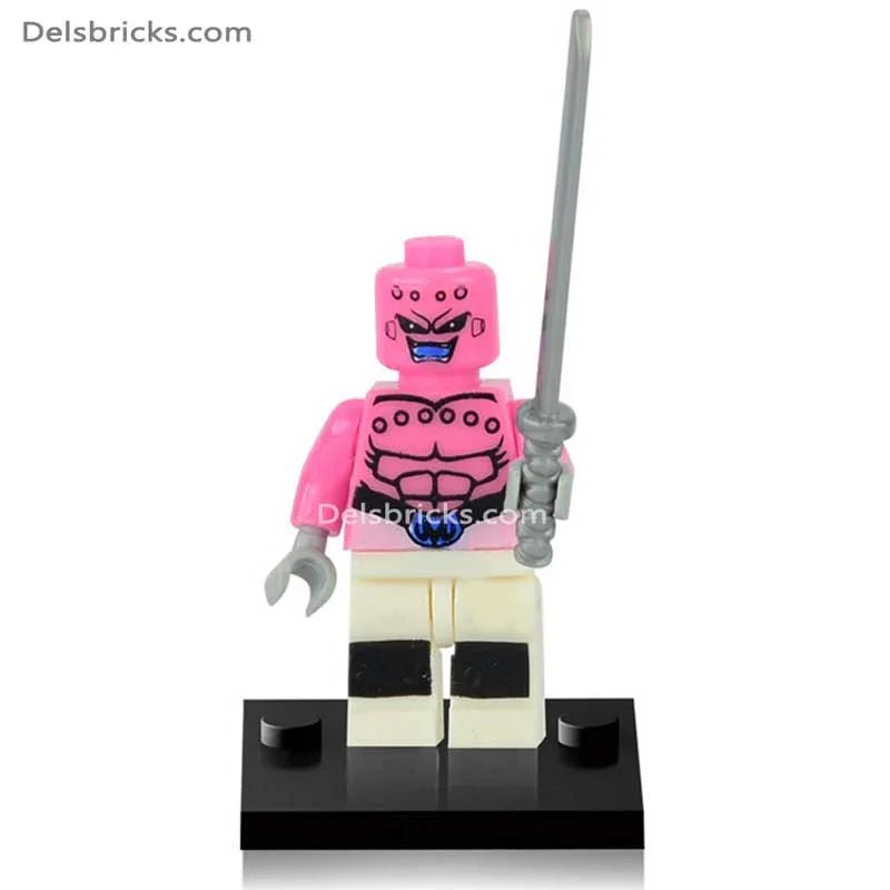 Majin Buu Dragon Ball Z (Rare classic Design) Lego Minifigures Custom Toys - DelsBricks MinifiguresMinifiguresDelsBricks MinifiguresDelsbricks