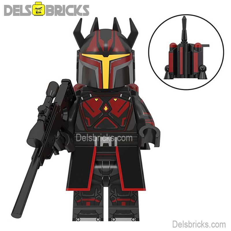 Mandalorian Super Commander Gar Saxon Lego Star Wars Minifigures Custom Toys NEW - DelsBricks MinifiguresLego Star Wars MinifiguresDelsBricks MinifiguresDelsbricks.com