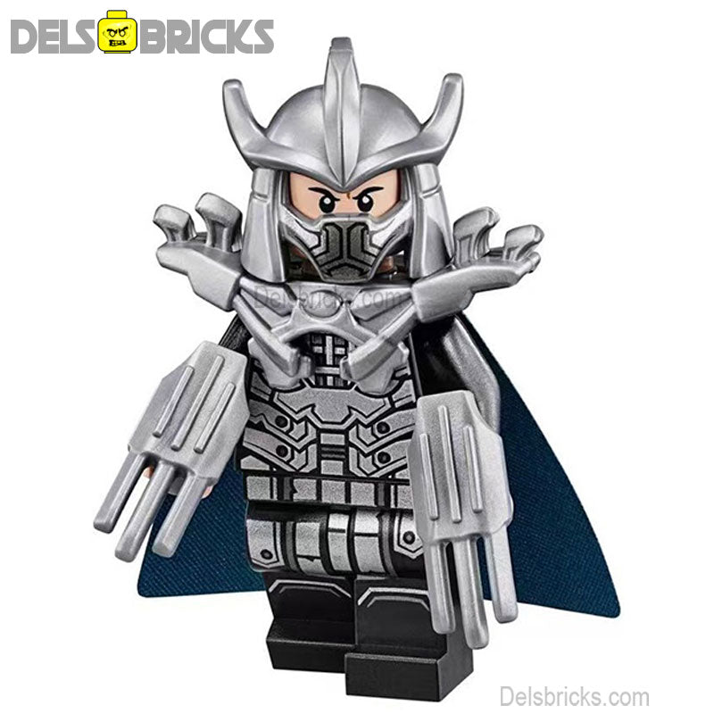 Master Shredder Teenage Mutant Ninja Turtles Lego Minifigures Custom Toys - DelsBricks MinifiguresMinifiguresDelsBricks MinifiguresDelsbricks