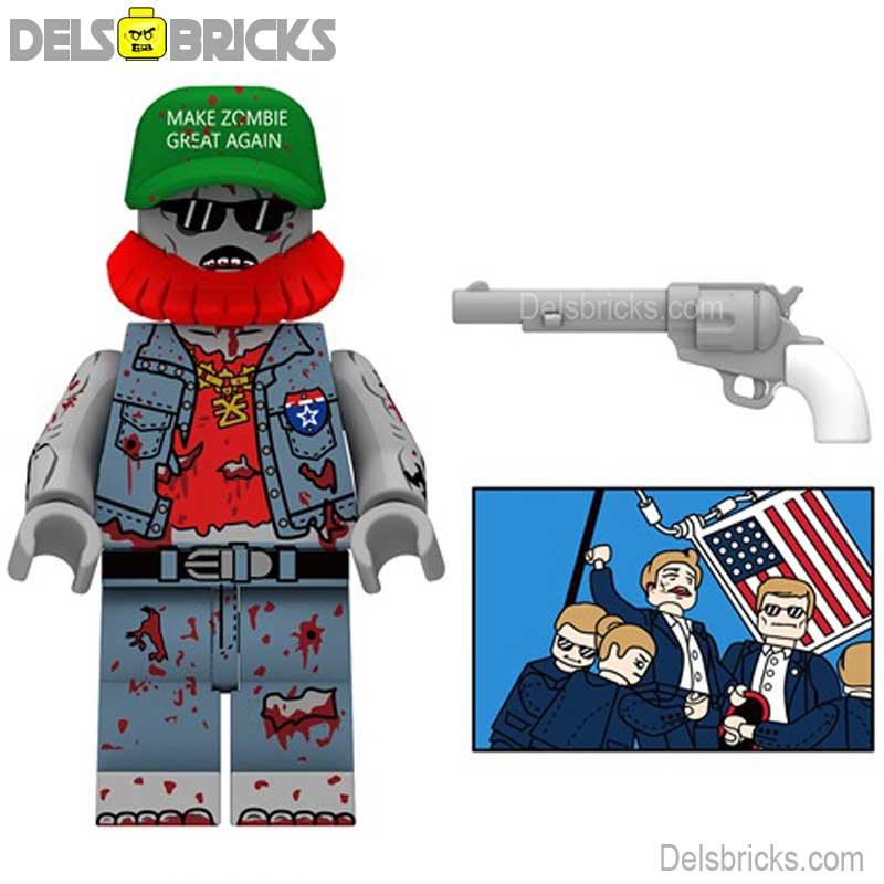 MAZA Zombie Lego Minifigures Custom Toys NEW - DelsBricks MinifiguresLego Horror MinifiguresDelsBricks MinifiguresDelsbricks.com