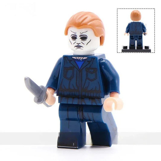 Michael Myers Halloween Lego Minifigures Custom Horror Toys - DelsBricks MinifiguresMinifiguresDelsBricks MinifiguresDelsbricks
