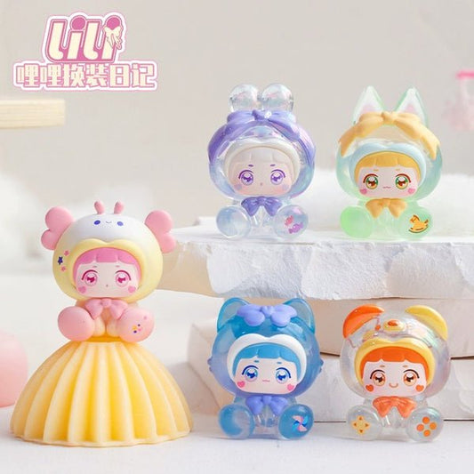 MJ Studio: Lili Dress - Up Diary Series - 1 Blind Box - DelsBricks Toys & CollectiblesBlind Box FigureDelsBricks Toys & CollectiblesShumi Toys & Gifts
