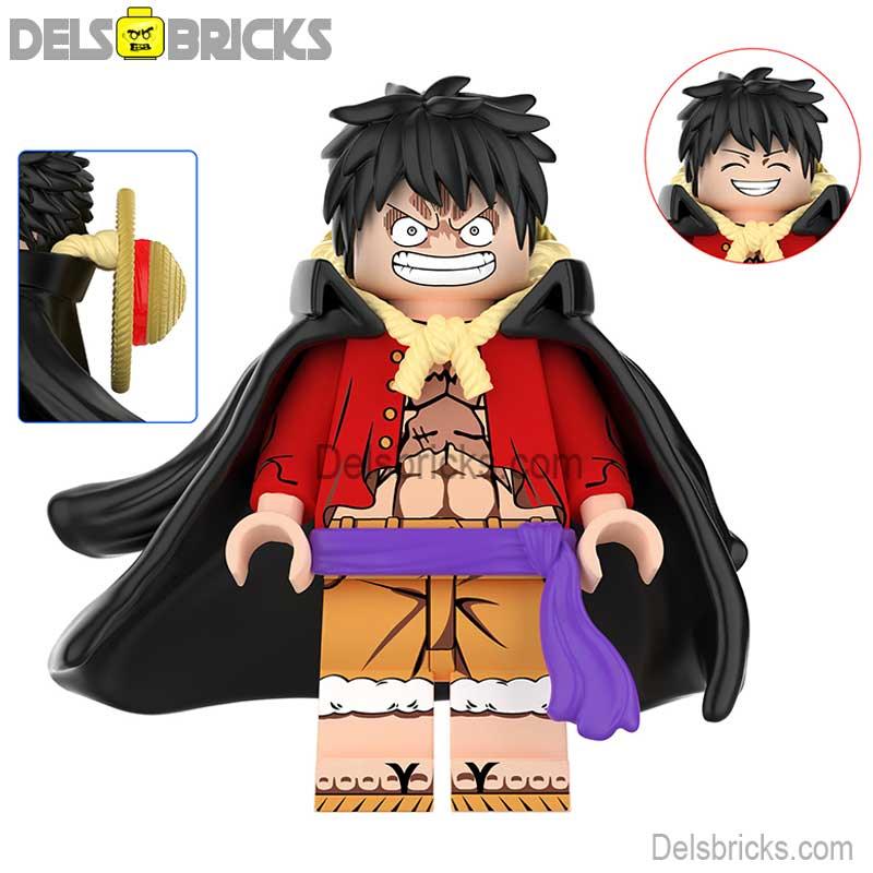 Monkey D Luffy Gear 4 One Piece Lego Anime Minifigures - DelsBricks MinifiguresMinifiguresDelsBricks MinifiguresDelsbricks
