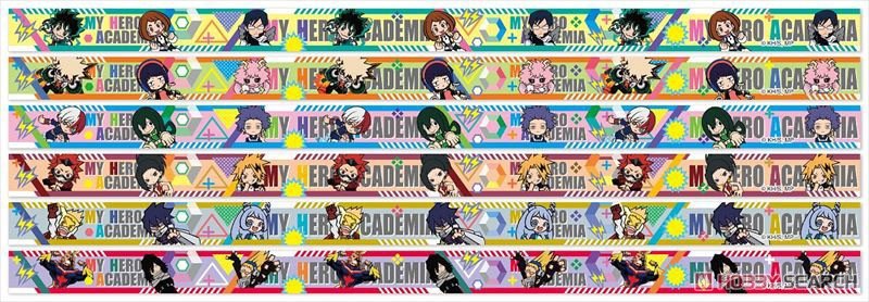 My Hero Academia Masking Tape Blind Box (1 Blind Box) - DelsBricks Toys & CollectiblesKeychainDelsBricks Toys & CollectiblesSuper Anime Store