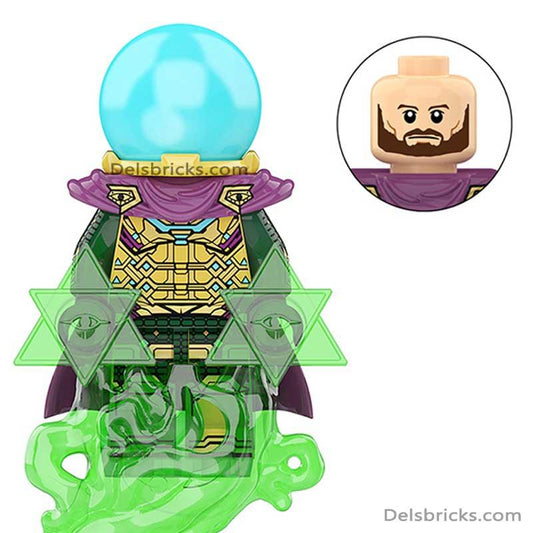 Mysterio from Spider - Man Lego Minifigures Custom Toys - DelsBricks MinifiguresSpiderman Lego MinifiguresDelsBricks MinifiguresDelsbricks.com