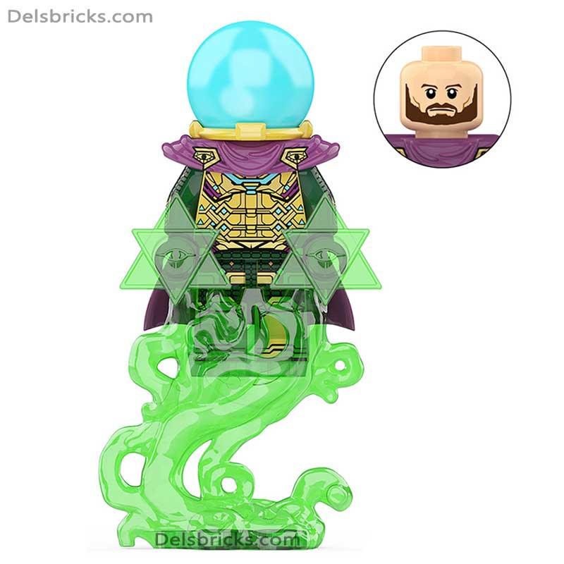 Mysterio from Spider - Man Lego Minifigures Custom Toys - DelsBricks MinifiguresSpiderman Lego MinifiguresDelsBricks MinifiguresDelsbricks.com