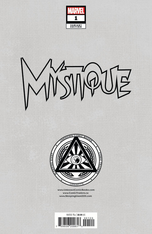 Mystique 1 Unknown Comics Kaare Andrews Connecting Cover Exclusive Virgin Var (10/16/2024) - DelsBricks Toys & CollectiblesCOMIC BOOKDelsBricks Toys & CollectiblesUnknown Comic Books