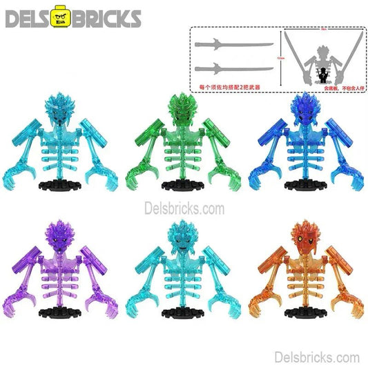 Naruto large Size Susanoo Gods Set of 6 Lego Anime Minifigures Custom Toys - DelsBricks MinifiguresMinifiguresDelsBricks MinifiguresDelsbricks