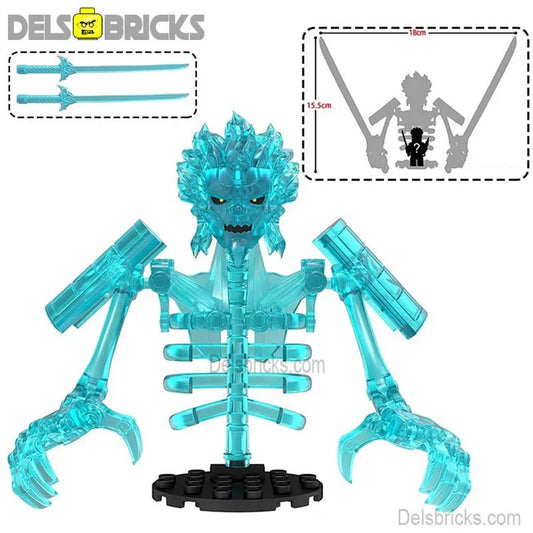 Naruto large Susanoo Hagoromo Ōtsutsuki Big Lego Anime Minifigures Custom Toys 5 - DelsBricks MinifiguresMinifiguresDelsBricks MinifiguresDelsbricks