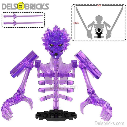Naruto large Susanoo Sasuke Big Lego Anime Minifigures Custom Toys 4 - DelsBricks MinifiguresMinifiguresDelsBricks MinifiguresDelsbricks