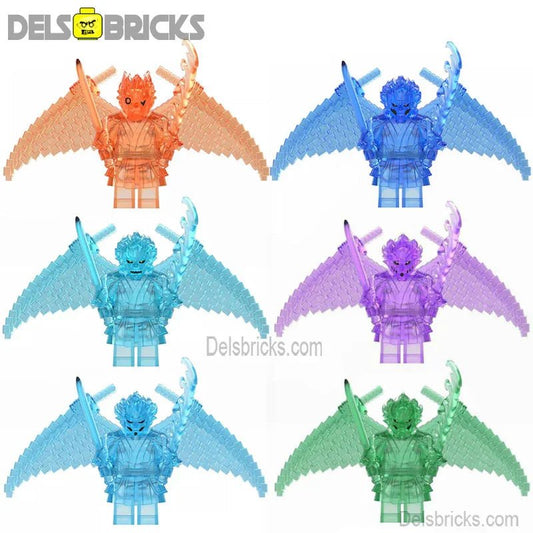 Naruto Susanoo Gods Set of 6 Lego Anime Minifigures Custom Toys - DelsBricks MinifiguresMinifiguresDelsBricks MinifiguresDelsbricks