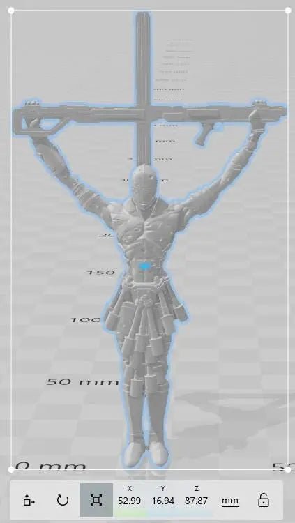 Nazareene Communicant by Papsikels Miniature, 87mm Miniature, 28/32mm Scale, War Gaming, Proxy for Trench Crusade, Table top gaming - DelsBricks Toys & CollectiblesResin Printed MiniatureDelsBricks Toys & CollectiblesMega Diamonds & Schwartzreiter Mini Forge