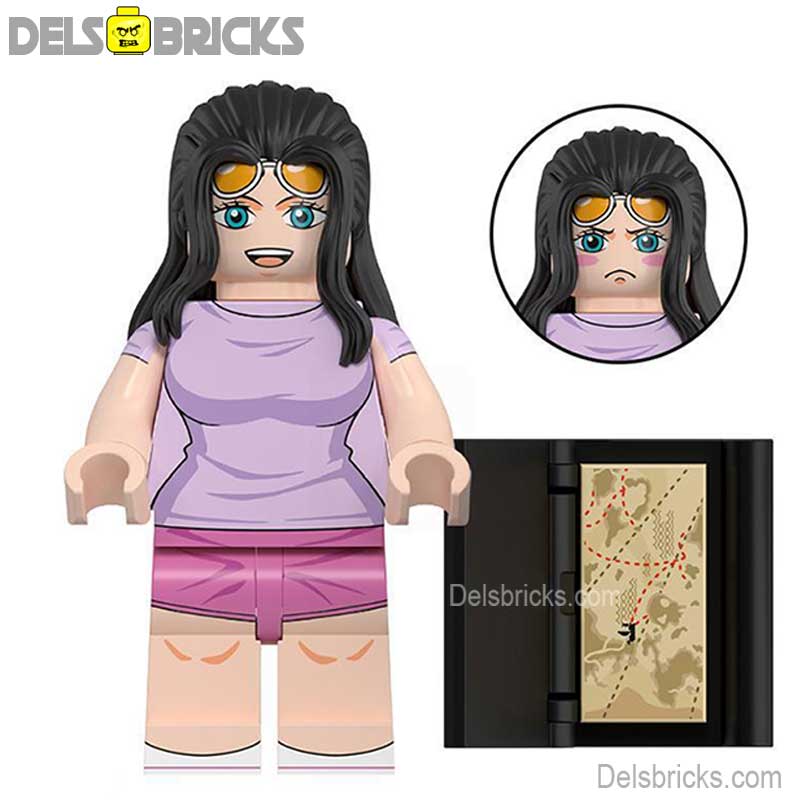 Nico Robin from One Piece Lego Anime Minifigures Custom Toys 6 - DelsBricks MinifiguresMinifiguresDelsBricks MinifiguresDelsbricks