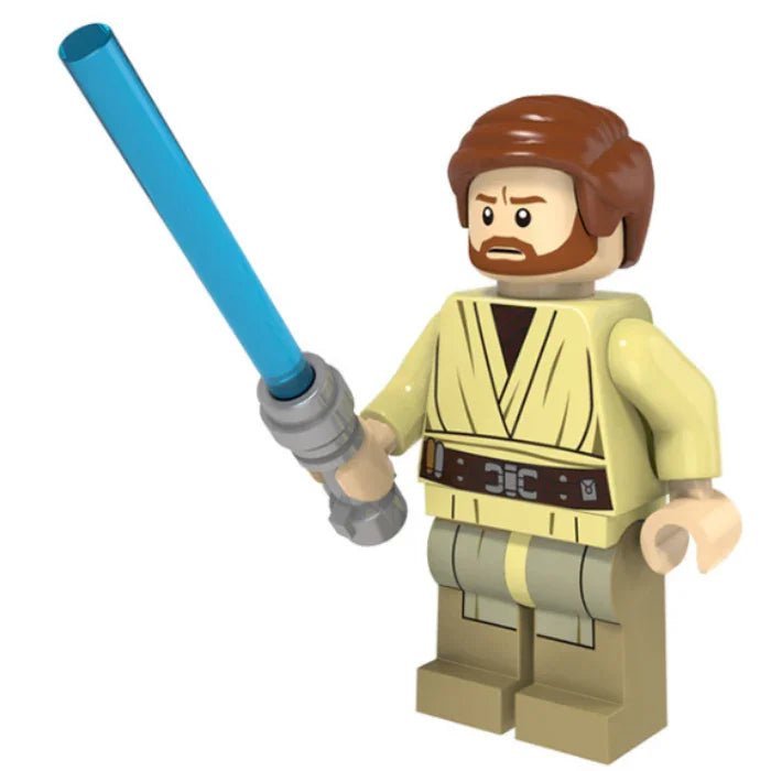 Obi Wan Kenobi Lego Star Wars Minifigures Custom Toys 1 - DelsBricks MinifiguresLego Star Wars MinifiguresDelsBricks MinifiguresDelsbricks.com