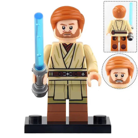 Obi Wan Kenobi Lego Star Wars Minifigures Custom Toys 3 - DelsBricks MinifiguresLego Star Wars MinifiguresDelsBricks MinifiguresDelsbricks.com