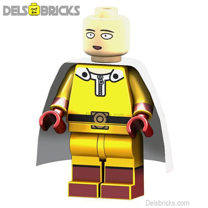 One Punch Man Anime Lego Minifigures Custom Toys - DelsBricks MinifiguresMinifiguresDelsBricks MinifiguresDelsbricks