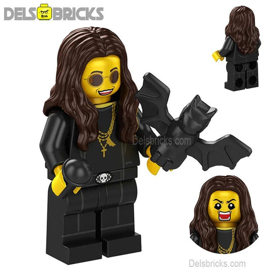 Ozzy Osbourne Lego Minifigures Custom Music Toys - DelsBricks MinifiguresMinifiguresDelsBricks MinifiguresDelsbricks