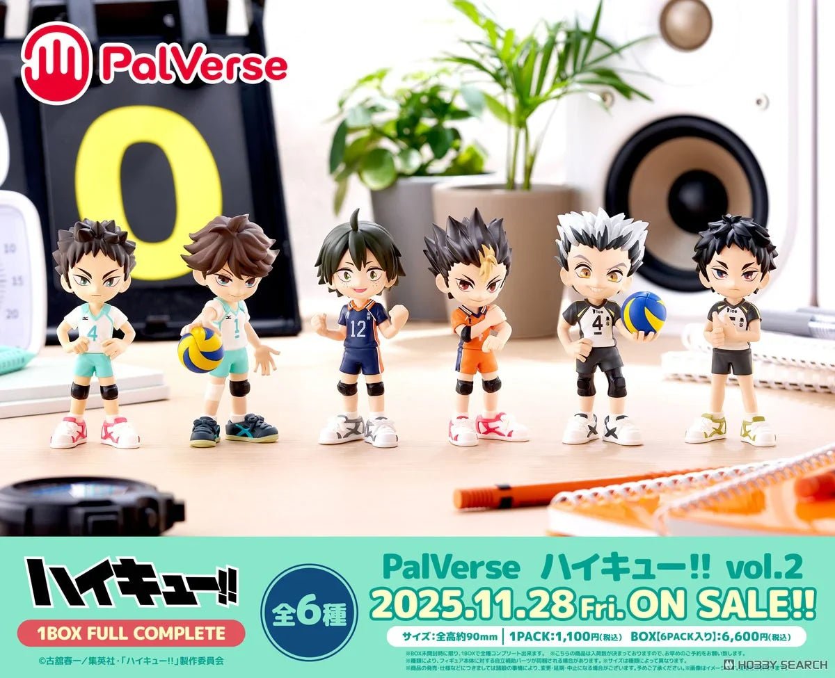 PalVerse Haikyu!! Vol.2 Blind Box - Official Good Smile Company Collectible Figure - DelsBricks Toys & CollectiblesFigureDelsBricks Toys & CollectiblesSuper Anime Store