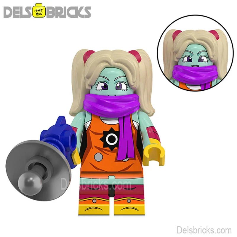 Pan Dragon Ball Z Super Lego Minifigures Best Custom Anime Toys - DelsBricks MinifiguresMinifiguresDelsBricks MinifiguresDelsbricks