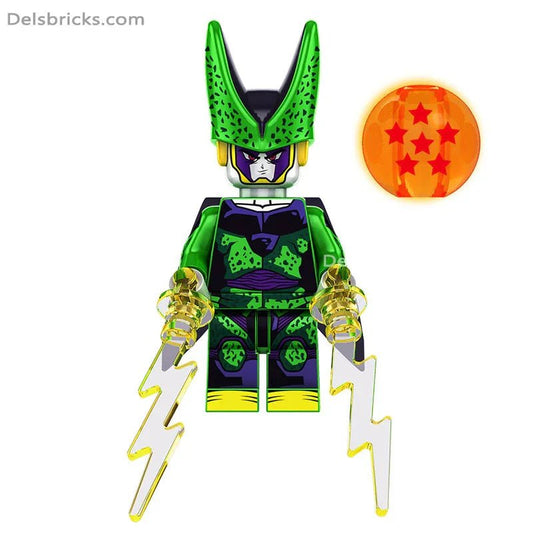 Perfect Cell Dragon Ball Z Lego Minifigures Custom Toys - DelsBricks MinifiguresMinifiguresDelsBricks MinifiguresDelsbricks