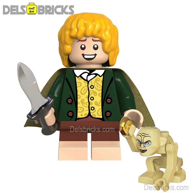 perigren "pippin" Lord of The Rings Lego Minifigures Custom Toys - DelsBricks MinifiguresMinifiguresDelsBricks MinifiguresDelsbricks