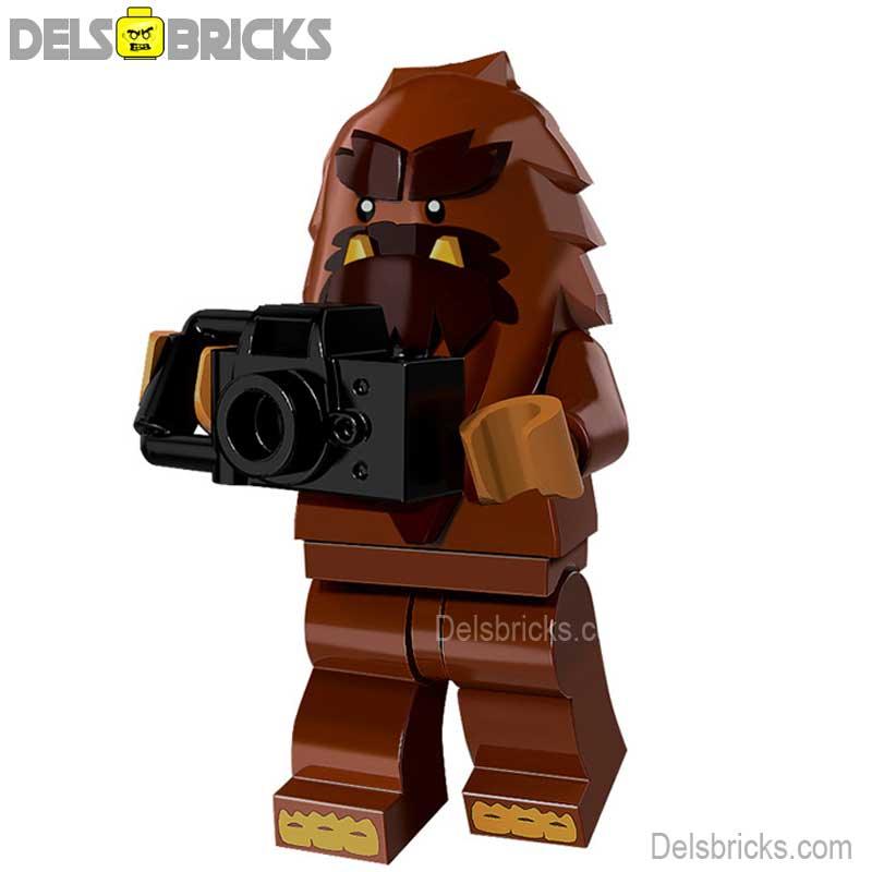 Bigfoot Sasquatch Yeti Lego Minifigures Custom Toys (rare) - DelsBricks Minifigures