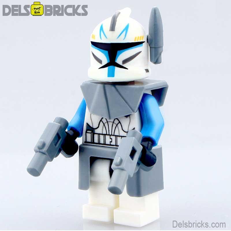 Captain Rex Phase 1 ARC Clone trooper Lego Star Wars Minifigures Custom Toys - DelsBricks Minifigures