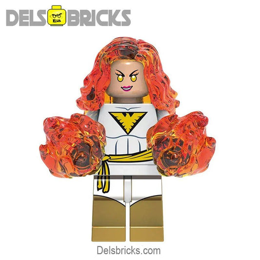 Phoenix X - Men Lego Minifigures Custom Toys - DelsBricks MinifiguresMinifiguresDelsBricks MinifiguresDelsbricks