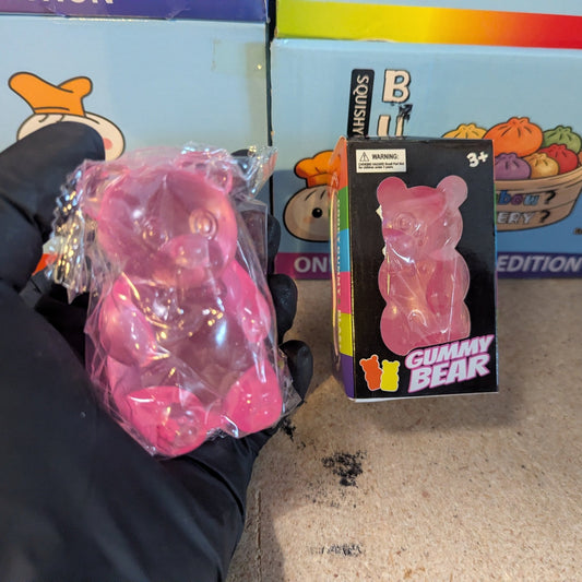 Pink Gummy Bear Squish (Slow - Rising Squish) - DelsBricks Toys & CollectiblesDelsBricks Toys & CollectiblesRalphie's Funhouse