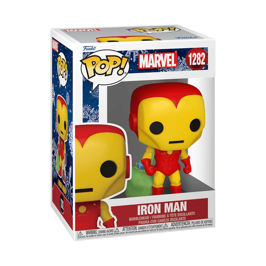 POP! Marvel: Holiday - Iron Man w/ Bag - DelsBricks MinifiguresPop!DelsBricks MinifiguresTHE MIGHTY HOBBY SHOP