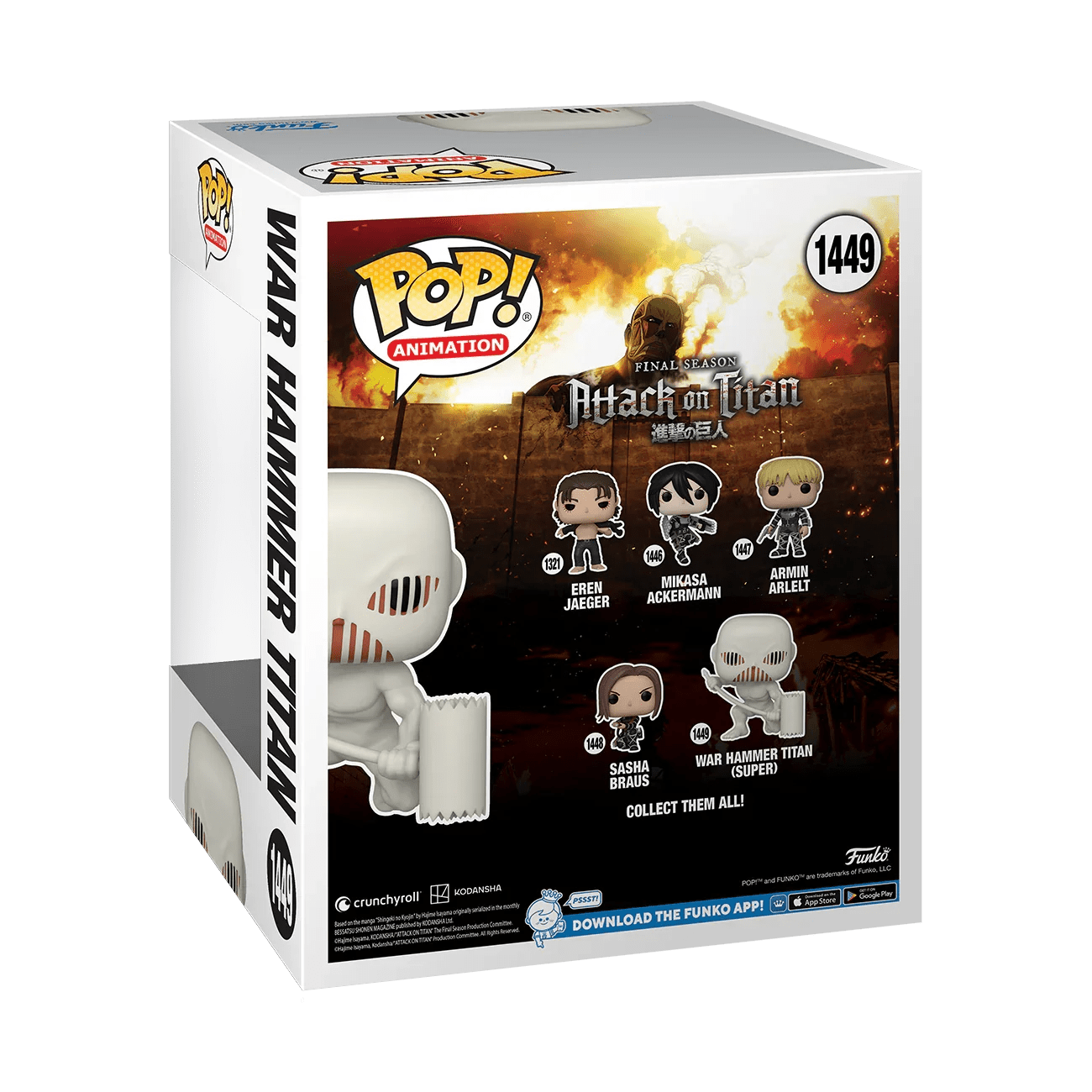 POP! Super: AoT S5 - War Hammer Titan - DelsBricks MinifiguresPop! SuperDelsBricks MinifiguresTHE MIGHTY HOBBY SHOP