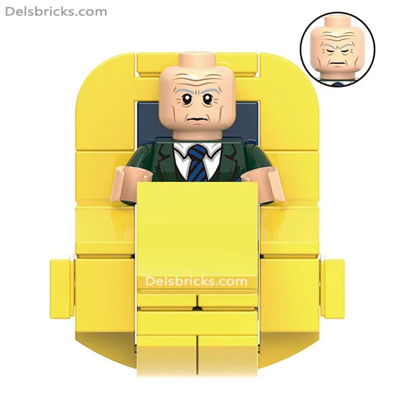 Professor Xavier From X - Men 97 Lego Minifigures Custom Toys - DelsBricks MinifiguresMinifiguresDelsBricks MinifiguresDelsbricks
